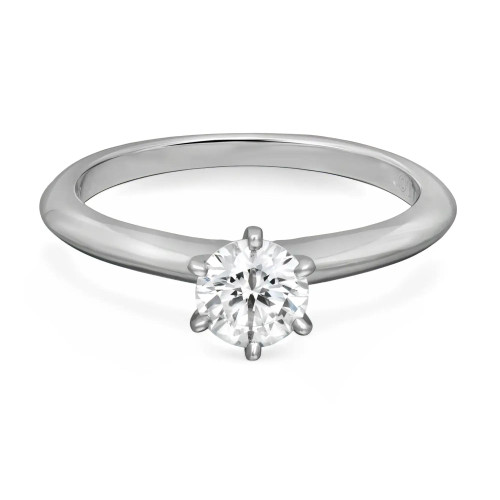 1st image of Tiffany & Co. 044949 Engagement Ring with Diamonds, PreOwned condition