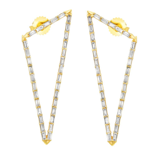 1st image of Rachel Koen 045009 Earring with Diamonds, New condition