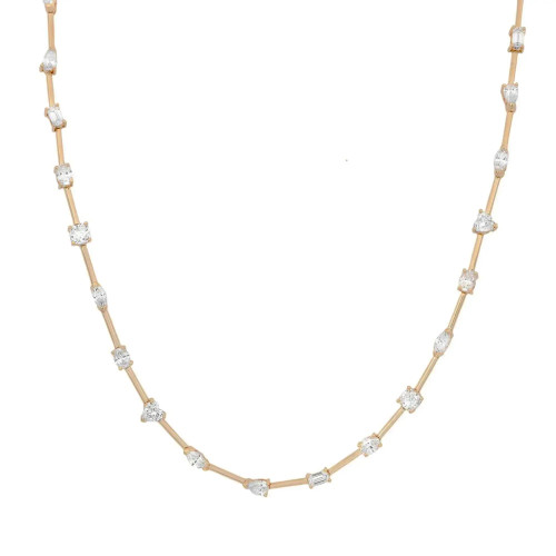 1st image of Rachel Koen 045395 Necklace with Diamonds, New condition