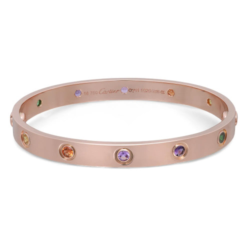 1st image of Cartier 045315 Bracelet with Gemstones, PreOwned condition