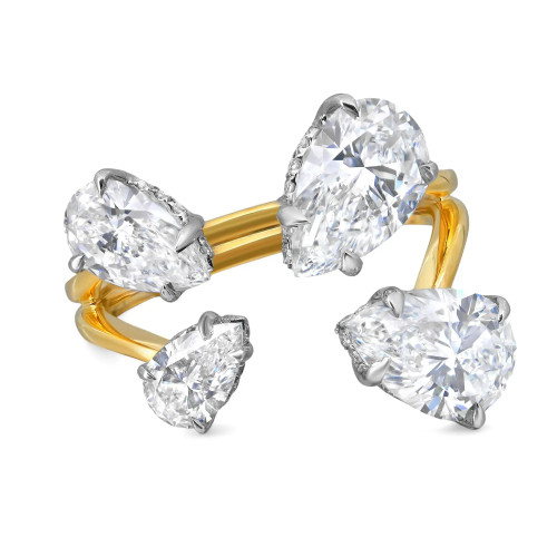 1st image of Rachel Koen 045425 Ring with Diamonds, New condition