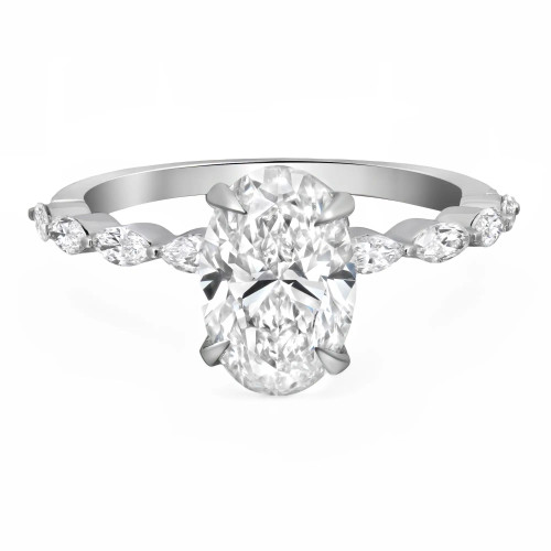 1st image of Rachel Koen 045657 Engagement Ring with Diamonds, New condition