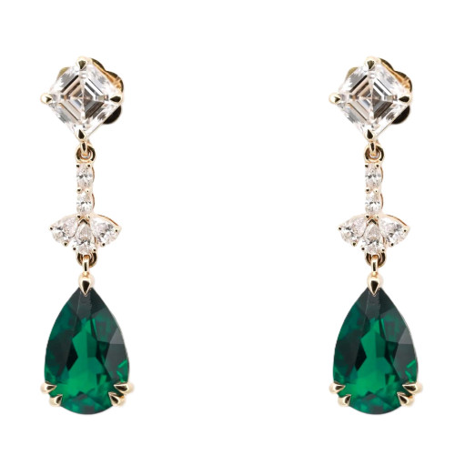 1st image of Rachel Koen 046215 Earring with Diamonds & Gemstones, New condition
