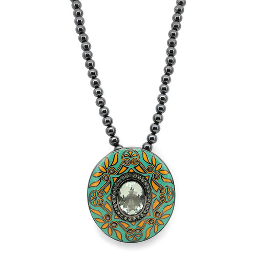 1st image of MCL 046641 Necklace with Gemstones, PreOwned condition