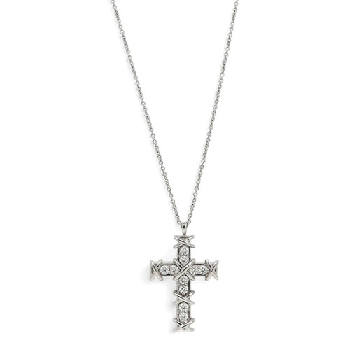 1st image of Tiffany & Co. 046724 Necklace with Diamonds, PreOwned condition