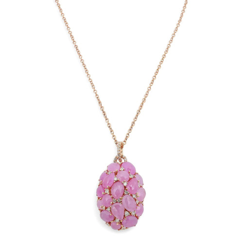 1st image of Giovanni Ferraris 046959 Necklace with Diamonds & Gemstones, Unworn condition