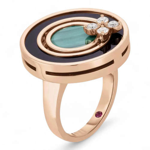 1st image of Roberto Coin 8883125AX65X Ring with Diamonds & Gemstones, Unworn condition