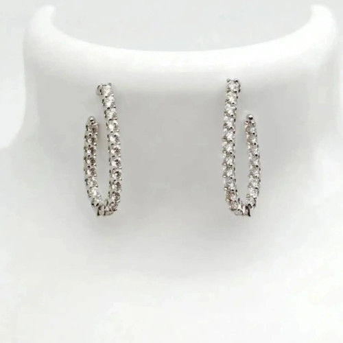 1st image of Hearts On Fire 047058 Earring with Diamonds, Unworn condition