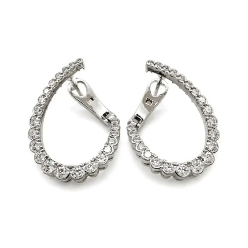 1st image of Hearts On Fire 047035 Earring with Diamonds, Unworn condition