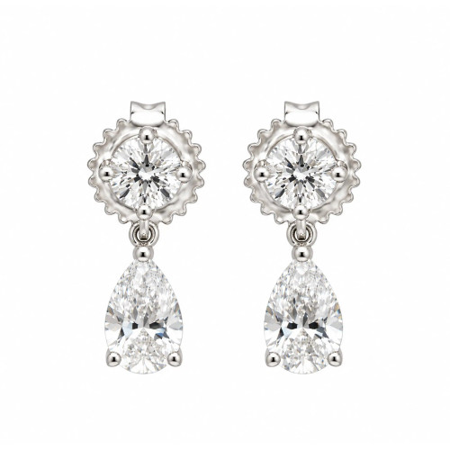 1st image of Rachel Koen 047769 Earring with Diamonds, New condition