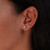 5th image of Rachel Koen 035284 Earring with Diamonds, Unworn condition