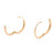 3rd image of Rachel Koen 00543 Earring without stones, Unworn condition