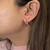 4th image of Rachel Koen 00543 Earring without stones, Unworn condition
