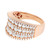 2nd image of Rachel Koen 00581 Ring with Diamonds