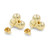 2nd image of R Rachel Koen 020658 Earring without stones