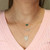 4th image of Rachel Koen 00907 Necklace with Diamonds