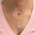 4th image of Rachel Koen 00914 Necklace with Diamonds & Gemstones, New condition