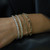 6th image of R Rachel Koen 00868 Bracelet with Diamonds