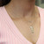 6th image of Rachel Koen 00912 Necklace with Diamonds, Unworn condition
