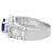 2nd image of Rachel Koen 00798 Ring with Diamonds & Gemstones, Unworn condition