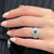 5th image of Rachel Koen 00798 Ring with Diamonds & Gemstones, Unworn condition