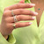 Model Wearing Ring