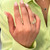 Model Wearing Ring