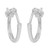 3rd image of Rachel Koen 00895 Earring with Diamonds, Unworn condition