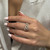 Model Wearing Ring