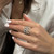 Model Wearing Ring
