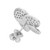 3rd image of Rachel Koen 01439 Earring with Diamonds, New condition