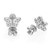 3rd image of Rachel Koen 01440 Earring with Diamonds, New condition