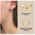 7th image of Rachel Koen 01541 Earring without stones, Unworn condition
