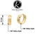10th image of Rachel Koen 01541 Earring without stones, Unworn condition