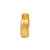 3rd image of Rachel Koen 01541 Earring without stones, Unworn condition