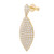 2nd image of Rachel Koen 01469 Earring with Diamonds, New condition
