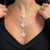 7th image of Rachel Koen 01717 Necklace with Diamonds, Unworn condition