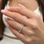 Model Wearing Ring