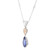 2nd image of Rachel Koen 01832 Necklace with Diamonds & Gemstones, Unworn condition