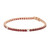 2nd image of Rachel Koen 01310 Bracelet with Diamonds & Gemstones, Unworn condition