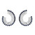 1st image of Rachel Koen 02092 Earring with Diamonds & Gemstones