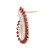 4th image of Rachel Koen 02093 Earring with Diamonds & Gemstones, Unworn condition