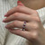 3rd image of Rachel Koen 02098 Ring with Diamonds & Gemstones