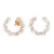 2nd image of Rachel Koen 02241 Earring with Diamonds, Unworn condition