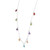 3rd image of R Rachel Koen 02520 Necklace with Gemstones