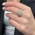 Model Wearing Ring