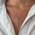5th image of Rachel Koen 049000 Necklace with Diamonds