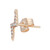 2nd image of Rachel Koen 02529 Earring with Diamonds, Unworn condition