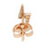 3rd image of Rachel Koen 02529 Earring with Diamonds, Unworn condition