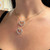 7th image of Rachel Koen 02850 Necklace with Diamonds, New condition
